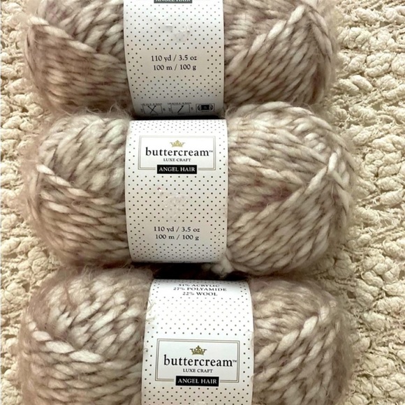 Buttercream Other Buttercream Luxe Craft Angel Hair Beige Wool